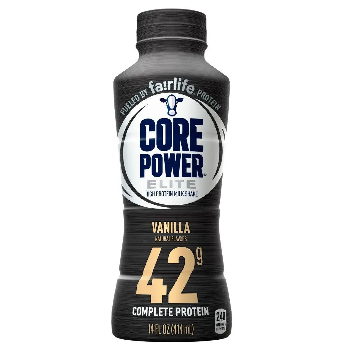 Core Power Elite High Protein, 42g Protein, Milk Shake, VANILLA, 14 oz (Pack of 12)