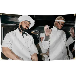 Drake Flag 3X5 Ft With Four Brass Grommets Funny Flag Decoration for College Bedroom Room Dorm Wall Party Drake Tapestry 100% Durable Polyester Fade Resistant Artwork