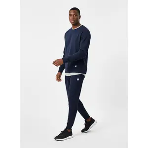 Clayton Knit Joggers - Breathable Stretch Knit, Tapered Fit, Cuffed Ankles, Zippered Pockets, All Seasons Wear, True to Size, 80% Polyester/20% Spandex