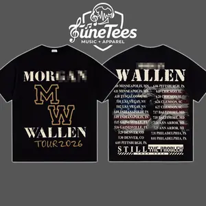 MW - Still The Problem Tour 2026 Graphic For Wallen Nation Premium Cotton Soft Hoodie Sweatshirt T-Shirt, I'm the Problem Album Tee, MW Country Fan Graphic Tee, Country Music Fan Merch Shirt