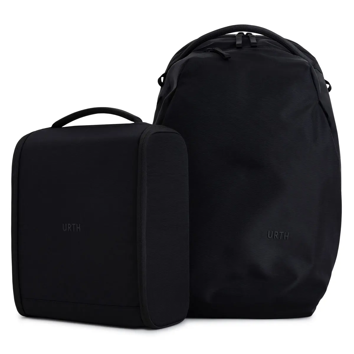Urth Norite 24L Modular Camera Backpack Bag - Adjustable Shell, Medium Camera Insert, Memory & Accessories Storage for Photographers, Black, Medium Cameras