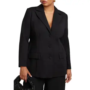 ELOQUII Women's Plus Size The Ultimate Stretch Nipped Waist Blazer