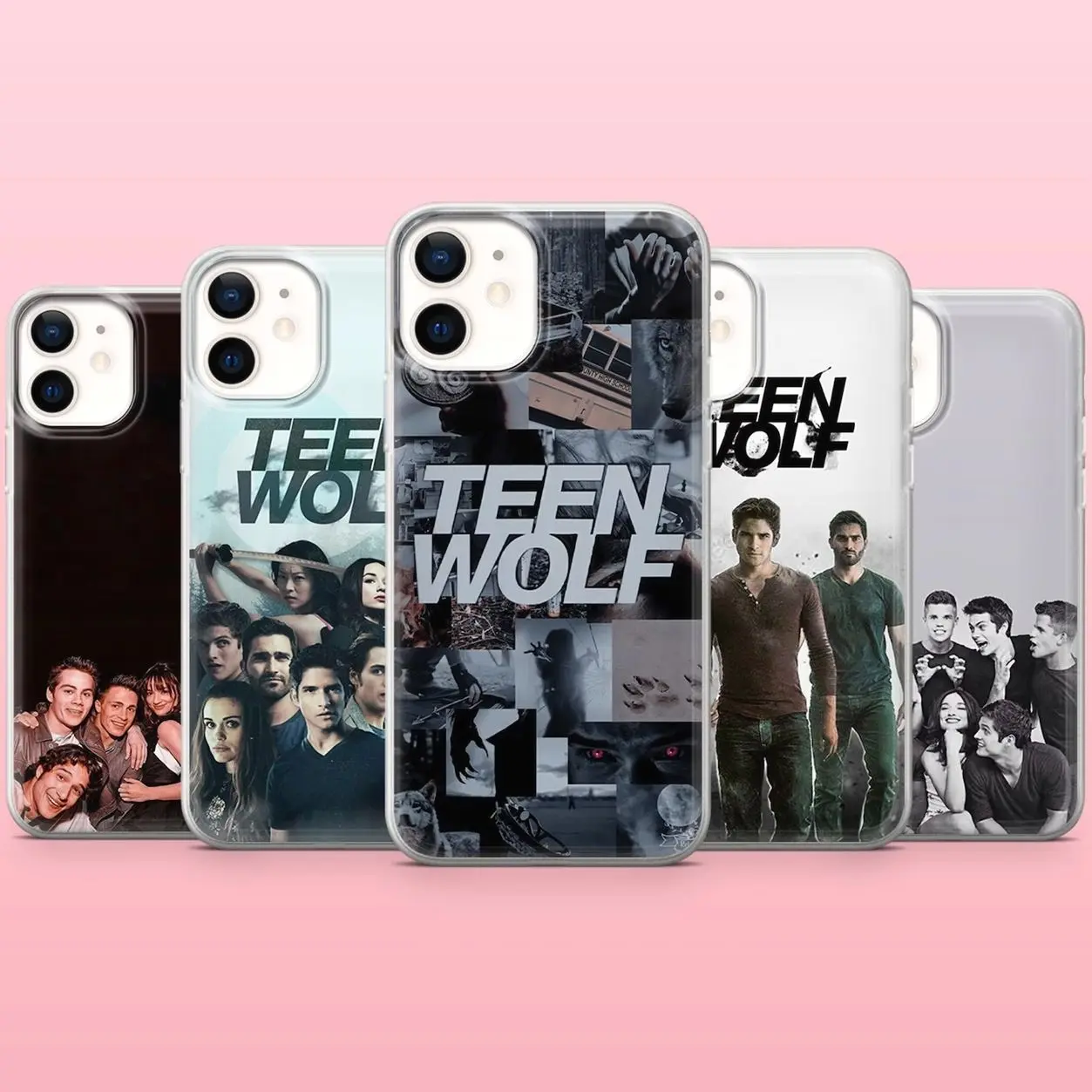 5 Ops Teen Wolf Tough Phone Case, Beacon Hills Werewolf Scott McCall Cover for iPhone 17Promax & more