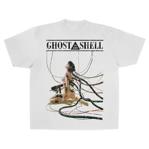 Ghost in the Shell T-Shirt, Video Game Shirt, Movie Shirt, Vintage Graphic Tee, Unisex T-Shirt, Dark Aesthetic Tee, Gift for Men Women, Streetwear Menswear Top