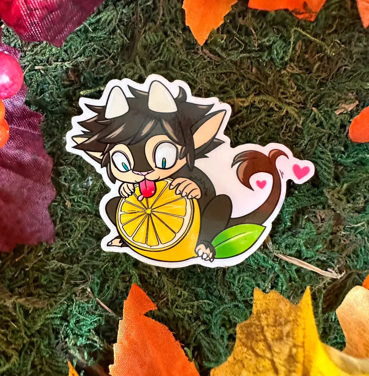 Gremlemon Sticker