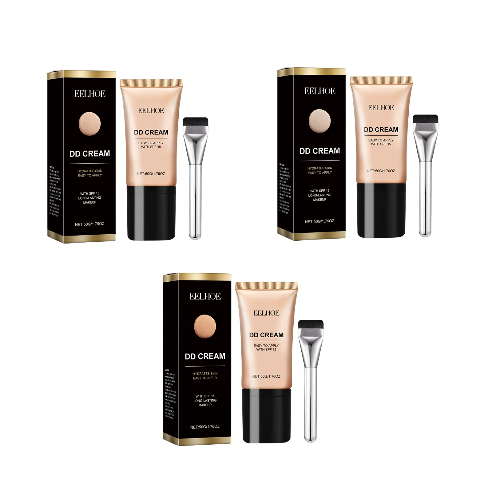 EELHOE Concealer Moisturizing Dd Cream, Matte Moisturizing Refreshing Moisturizing Light Moisturizing Moisturizing