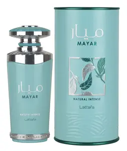Lattafa Mayar Natural Intense Eau de Parfum Spray for Women, 3.4 Ounce