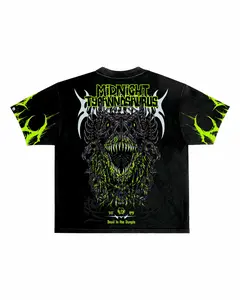 Midnight T Extinction Protocol Boxy T-Shirt - Black