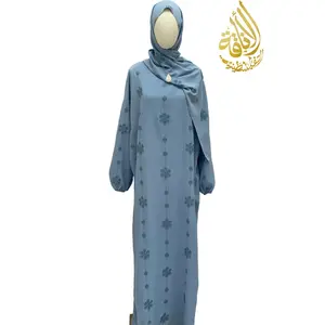 Embroidered One-Piece Prayer Set for Elegant Spiritual Practice