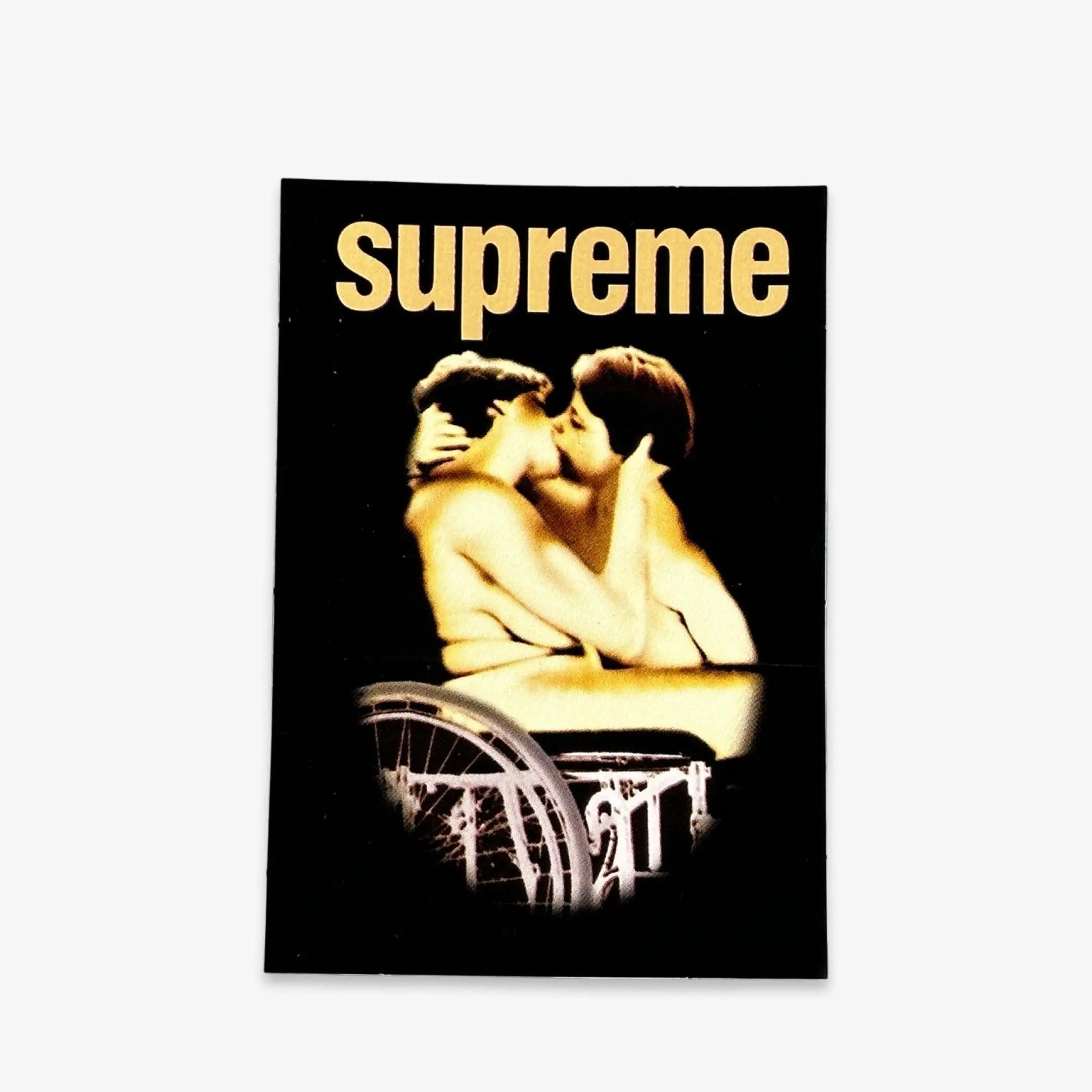 Supreme Sticker 'Kiss' Black (SS23)