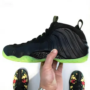 Glow-in-the-Dark Retro Basketball Sneakers | Streetwear Style for All-Day Comfort & Style     shoes socks