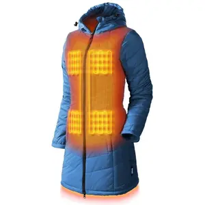 Stay Warm Anywhere This Winter with the Victoria Women’s Heated Coat  Up to 9 Hours of Cozy Comfort! heated  puffer