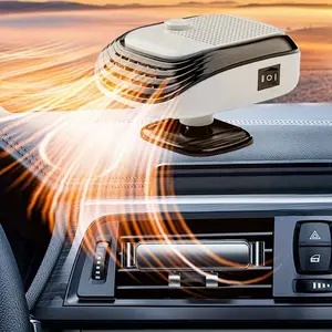 1 Piece Portable Car Defrost Windshield Heater-2 in 1 Heating with Cooling Fan, Fast Heating, ABS Material, Suitable for All Kinds of Car Models, Dedicated for Drivers