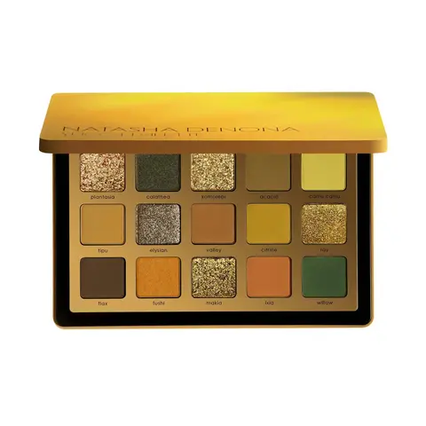 YUCCA Eyeshadow Palette - Smooth Cream Makeup for Smooth Application - Cosmetic in Original Packaging Glitter Glam