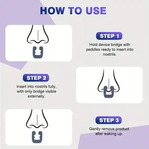 Anti Snoring Devices, Snore Stopper With Adjustable Magnet, Snoring Solution For Comfortable And Quieter Sleep
