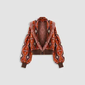 Cider [3 colors, size 2-10] Boho Sweater With Tassels