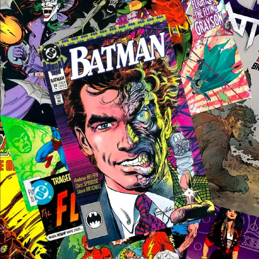 DC Comics Mystery Box - 15 Bagged-and-Boarded Comic Books, Collectible