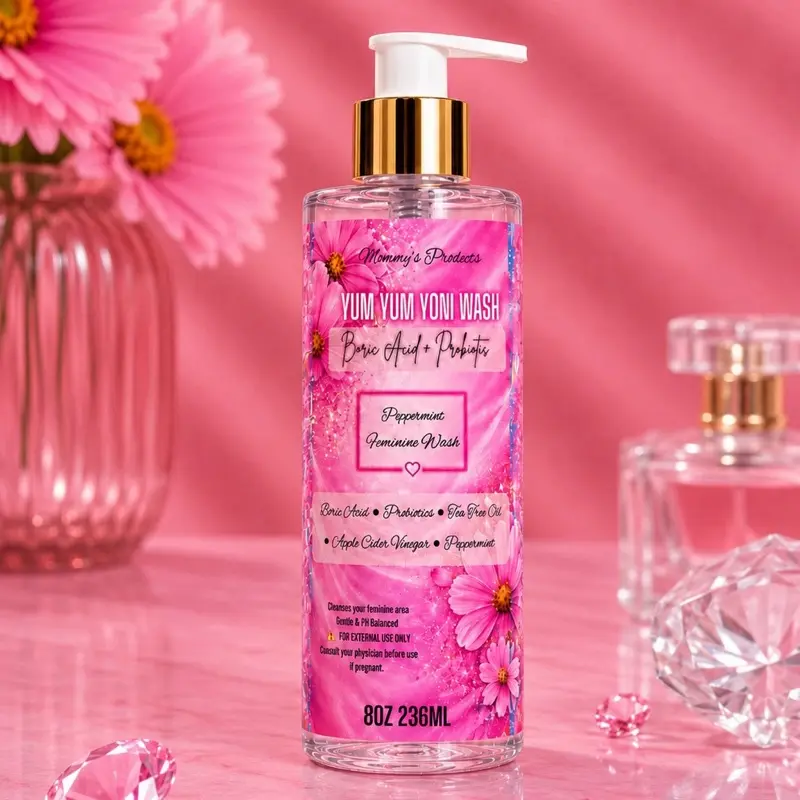 Yum Yum Yoni Wash Gentle Feminine Wash 8oz