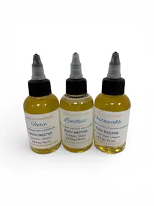 Boozy Bourbon Skin Nourishing Body Oils 2.5 fl oz Bottles for Soft & Smooth Skin