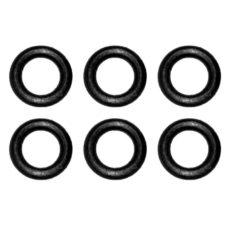 2BA Rubber Dart O-Rings for a Secure Shaft Fit, Functional Dart Washers to Reduce Wobble, 6 Count Pack, Dart Shafts