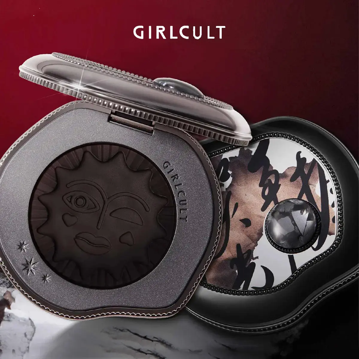 Girlcult Black Fuwa Blush Contour Beauty Cosmetics Makeup Invisible Rosy Beautycosmetics Blendable Weightless