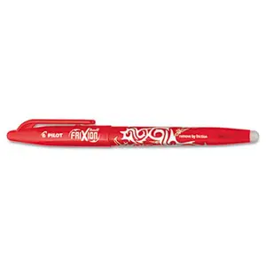 Pilot FriXion Ball Erasable Gel Pen Red Ink 0.7mm Fine