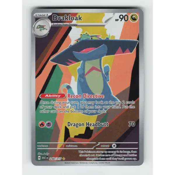 DRAKLOAK - 248/217 IR