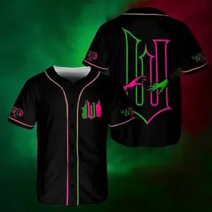 Wicked Baseball Jersey, Musical Movie Jersey Shirt, Pink Goes Good With Green Baseball Shirt, Changed For Good Shirt, Wicked Fan Shirt