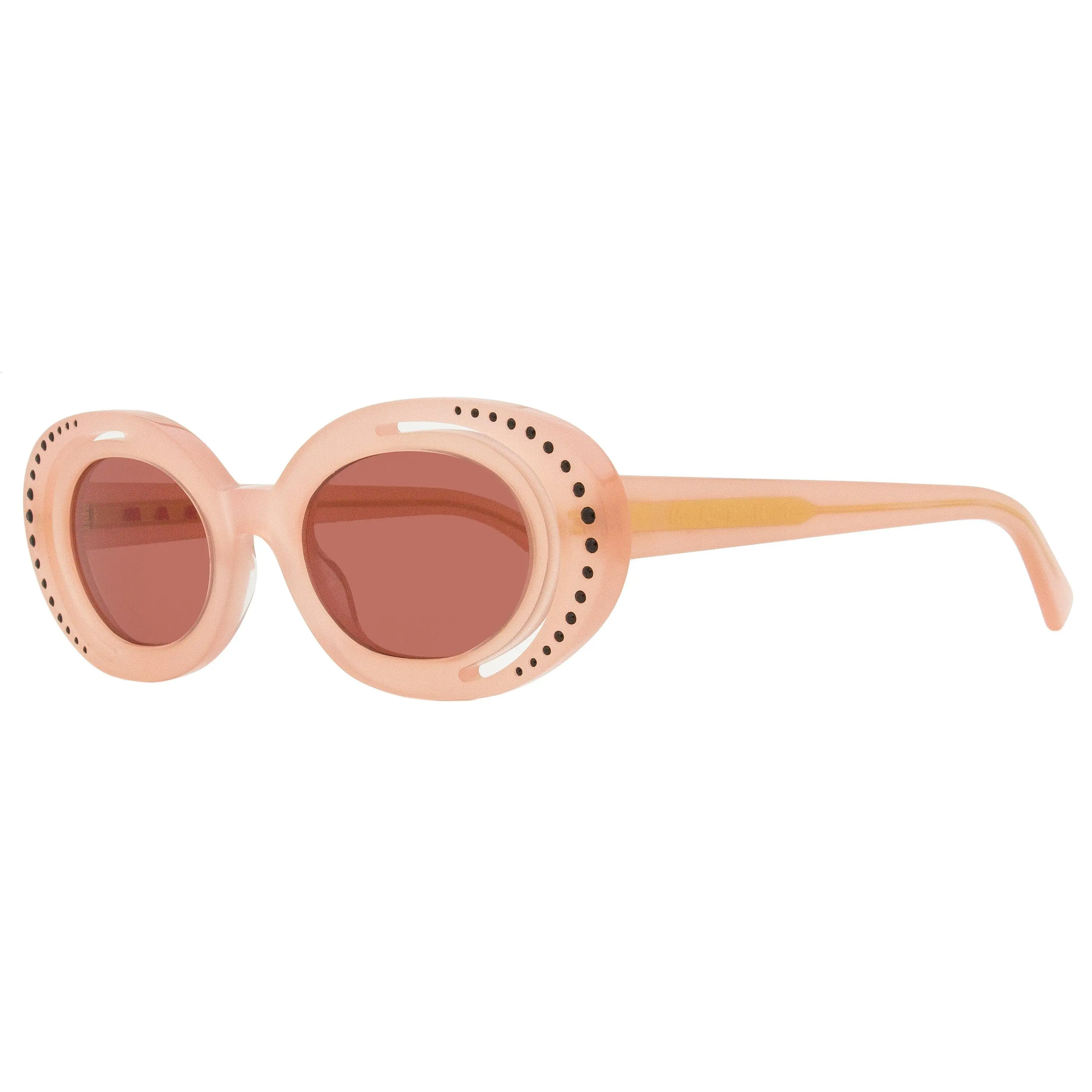 Marni Zion Canyon Oval Sunglasses VDH Mellow 51mm