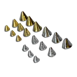 GOLD/SILVER SPIKE CHARMS