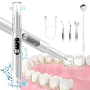 Fogepix Electric Scaler/Oral Plaque/Tartar Remover with Effective Remove Plaque Tartar and Stains Preventing Cavities Bad Breath and Gum Disease for At-Home Teeth Cleaning Cost-Effective Oral Care Solution - Cleansing