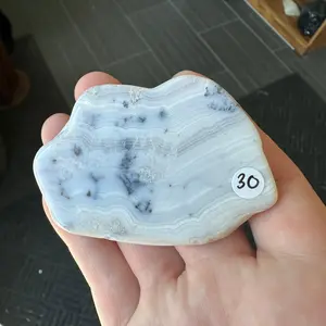 47.83g Colorado Silver-Bearing Amethyst Sowbelly Agate Slab