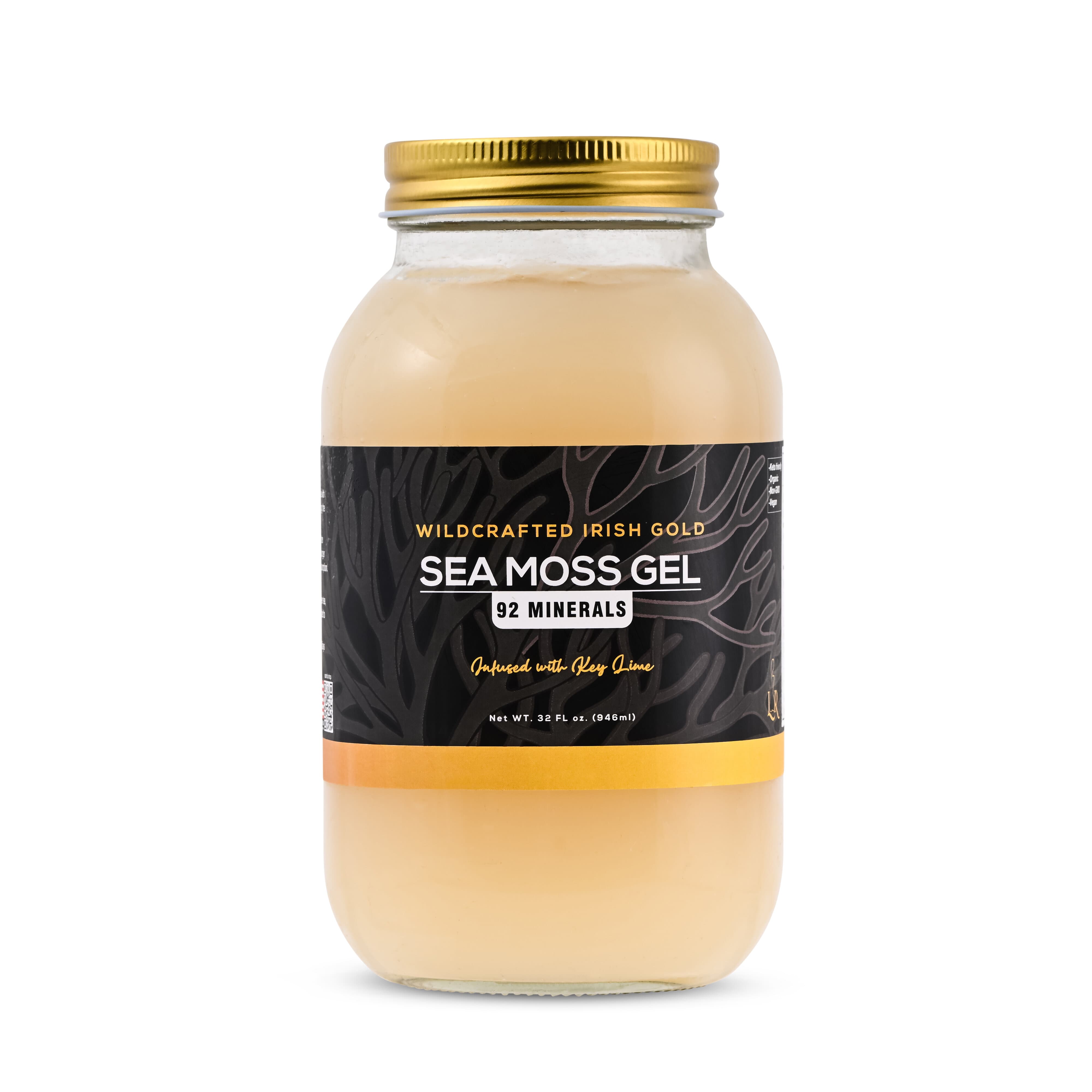 Irish Sea Moss Gel | Made in USA | Rich in Vitamins & Minerals | Sea Moss Gel Raw | Nutritional Supplement Healthcare Dietary