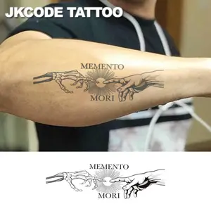 Waterproof Design Semi-permanent Tattoos, Hands, Temporary Fake Tattoo, Temporary Tattoos, Retro Style Vintage Herbal Men's Neck Tattoo Sticker Sun Faith Totem Chest Back Temporary Tattoo, Solar Totem Symbol