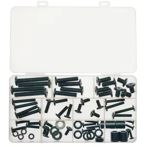 Universal TV Mounting Screw Kit, M4 M5 M6 M8 Screws Set for  TV  VESA Mount up to 80 inch, Washers and Spacers