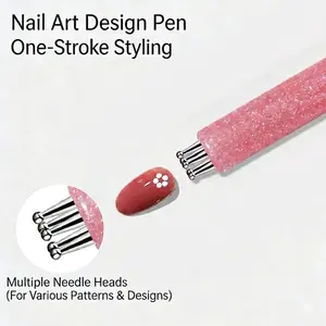 1 pcs Daisy Flowers Dotting Tool - Nail Design Tool
