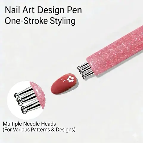1 pcs Daisy Flowers Dotting Tool - Nail Design Tool