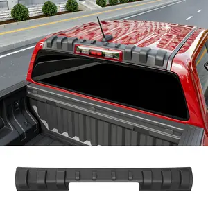 powoq Rear Roof Spoiler Compatible with 2023-2026 Chevy Colorado GMC Canyon Rear Roof Protector TPE Window Top Spoiler Replacement for 2023-2026 Chevy Colorado Accessories