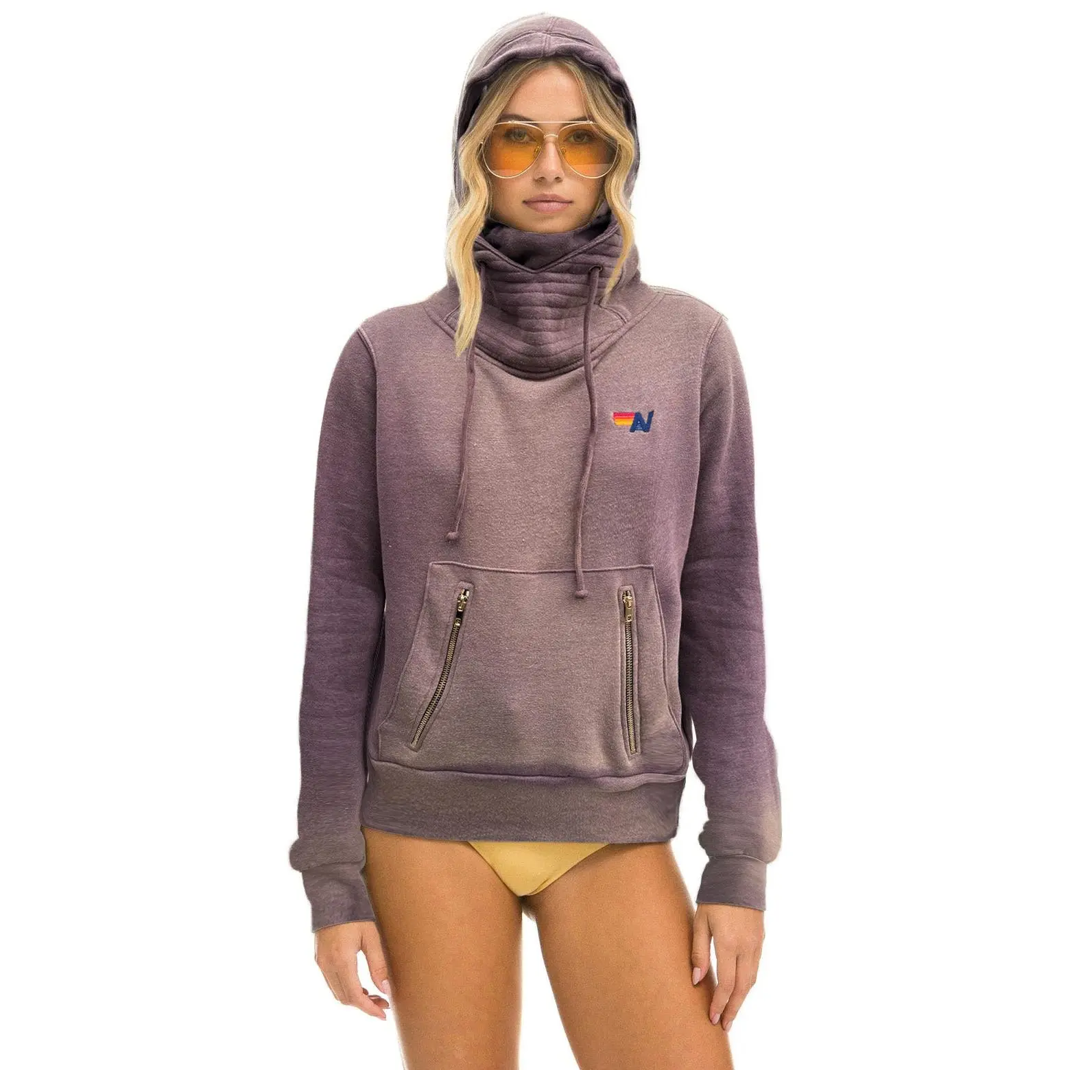 NINJA PULLOVER HOODIE - FADED MOCHA