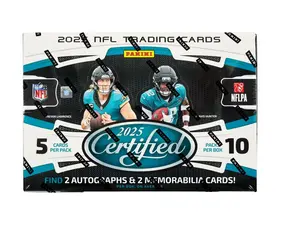 2025 Panini CERTIFIED FOOTBALL HOBBY BOX