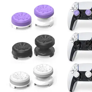 Gaming Controller Thumbsticks Compatible for PS4 PS5/Switch/Xbox One and Xbox Series Controller Silicone Joystick,Height Increase Anti-slip Abrasion Resistant Ergonomic Protective Thumb Grips Precise Control