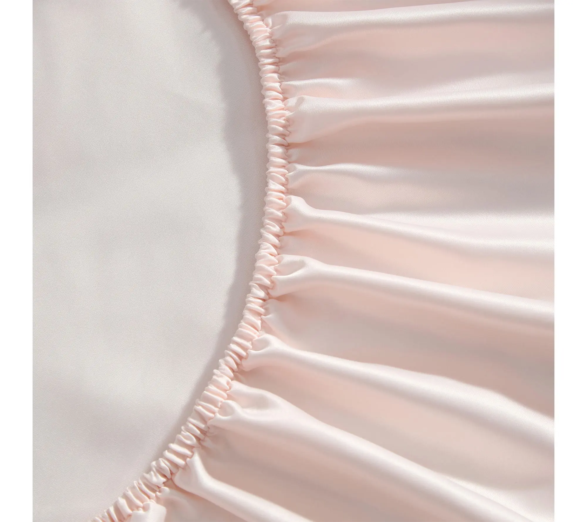 Laura Ashley Satin Bliss Pink Queen Sheet Set