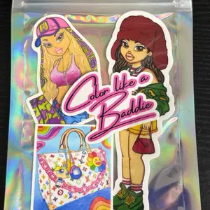 Color Like a Baddie: Stickers (4pack)