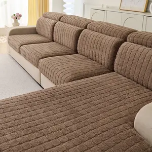 1PC Non-Slip High Elastic Sofa Couch Covers, All-Season Pet and Kid Friendly, Home Decor, Comfortable Seat Protection, Casual Style, Elastic Sofa Slipcover