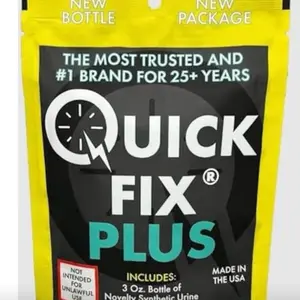 Quick Fix Plus - Synthetic Urine - Bottle of Synthetic Sub Solution for Understanding Urinalysis Education and Lab Testing. - For Laboratory Use Only