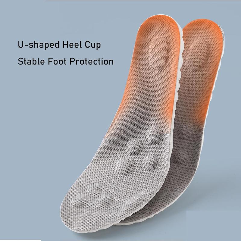 Orthopedic Support Insoles for Women & Men - Cushioned, Breathable Foot Pain Relief
