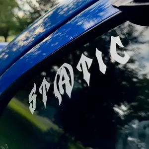 STATIC - Premium Vinyl Decal
