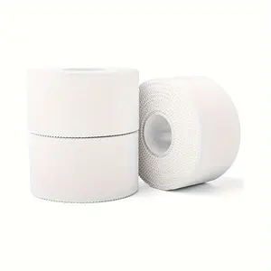 Sports Tape, Professional Athletic Trainer Tape, Non-Stick Easy-To-Tear Textured Grip Design, Ideal for Sports & First Aid Use (1.5"x30ft), Multiple Options Available