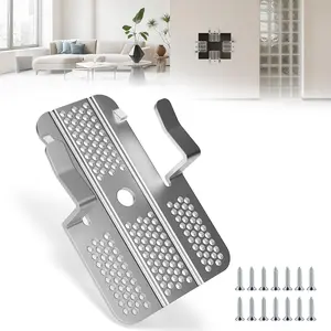 GJANSH Drywall Repair Clips,Easy Install Drywall Clip 1/2 Inch,Professional Hole Repair Patch Kit for Wall and Sheetrock, Strong Metal Backing Clips with Screws for Home Improvement