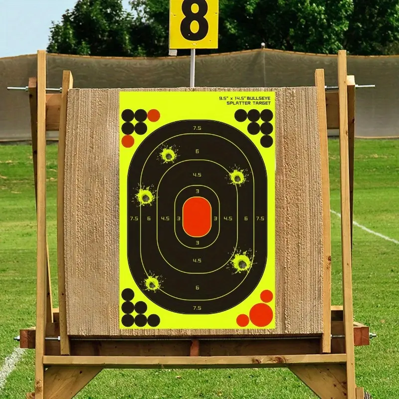 50pcs 14.5 Inch Shooting Targets, Paper Targets for Shooting Training Additions, Bow And Arrow Practice